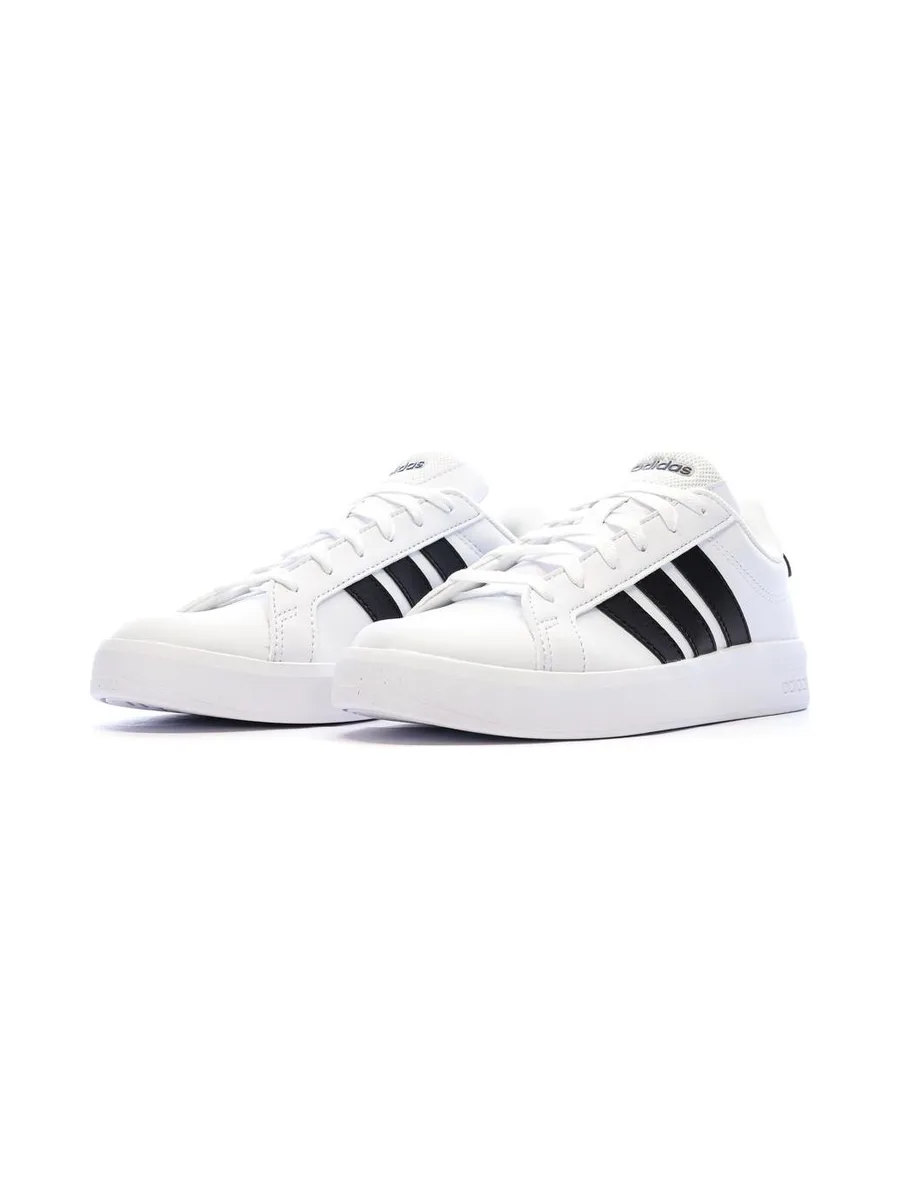 Baskets Blanc/Noir Adidas Grand Court 3.0 7