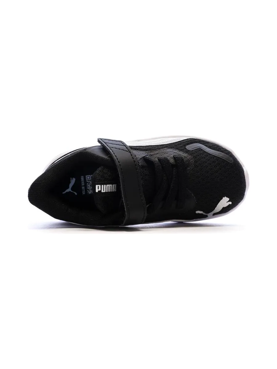 Baskets Noires/Blanches Garçon Puma Pounce 5