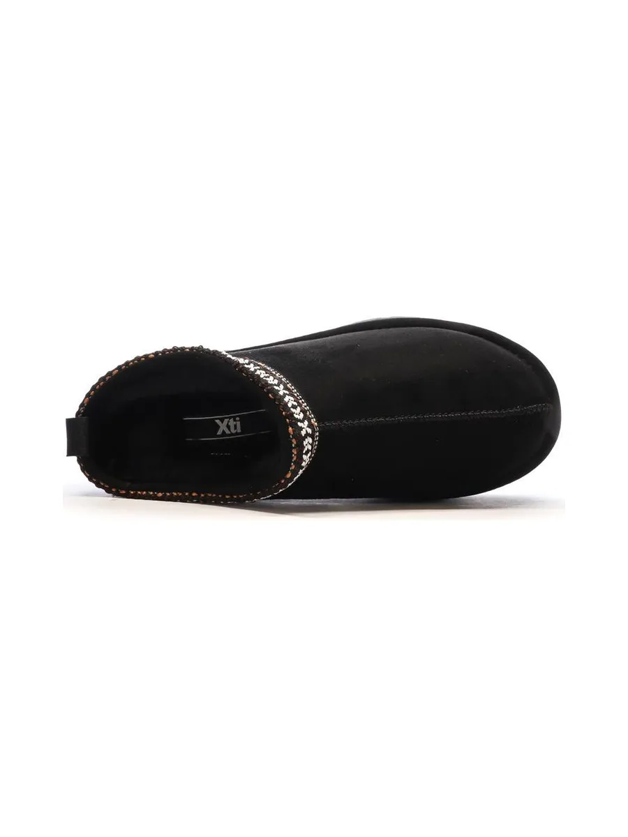 Chaussons Noires Femme Xti Microfiber 5