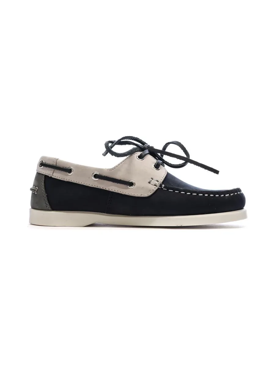 Chaussures bateau Marine Femme TBS Bateau Cow Nubuck London 3