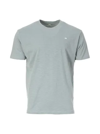 T-Shirt Bleu Homme No Publik Flamme 1