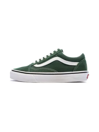 Baskets Vertes Homme Vans Old Skool Color 1