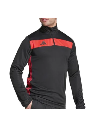 Pull Noir/Rouge Homme Adidas Tiro Es 1