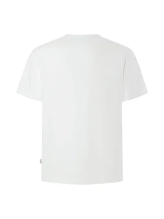 T-Shirt Blanc Homme Pepe jeans Contrast Connor 2