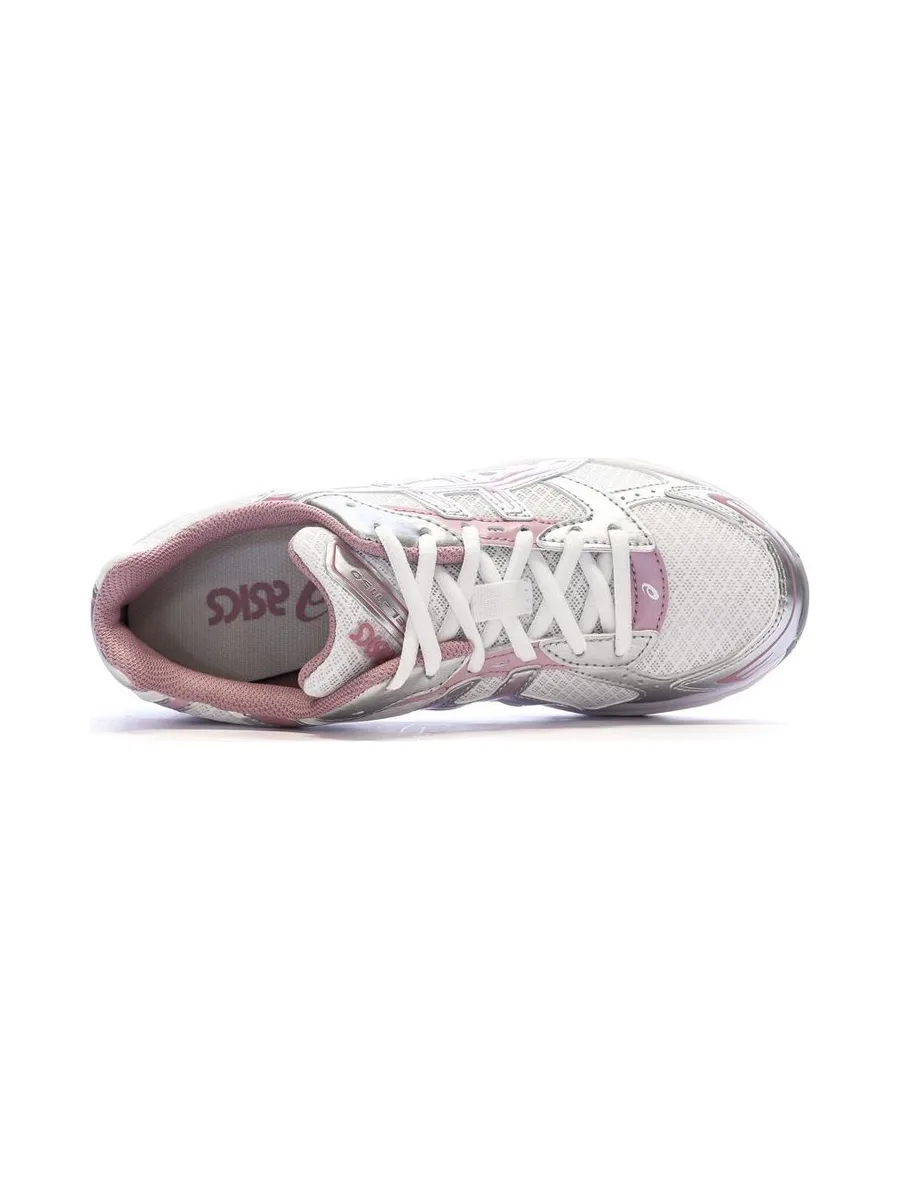 Baskets Blanches/Roses Mixte Asics Gel-1130 5