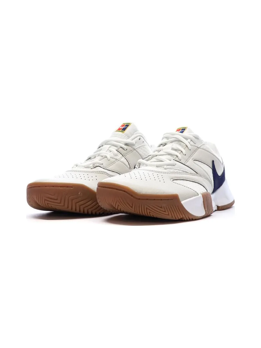 Chaussures de tennis Blanches/Beiges Homme Nike Court Lite 4 7