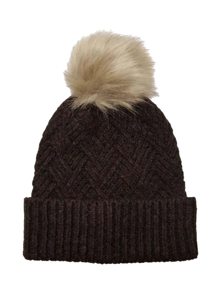 Bonnet Marron Femme Only Kate 2