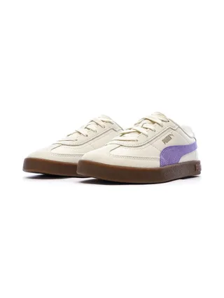 Basket Ecru/Violet Femme Puma Club Ii Era 6