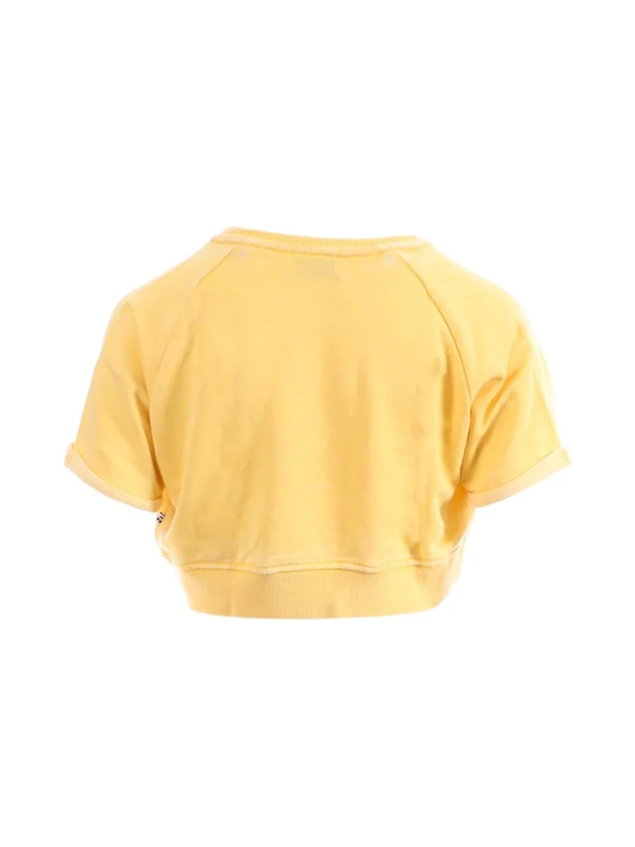 Sweat Court Jaune Fille Le Temps Des Cerises Damina 3