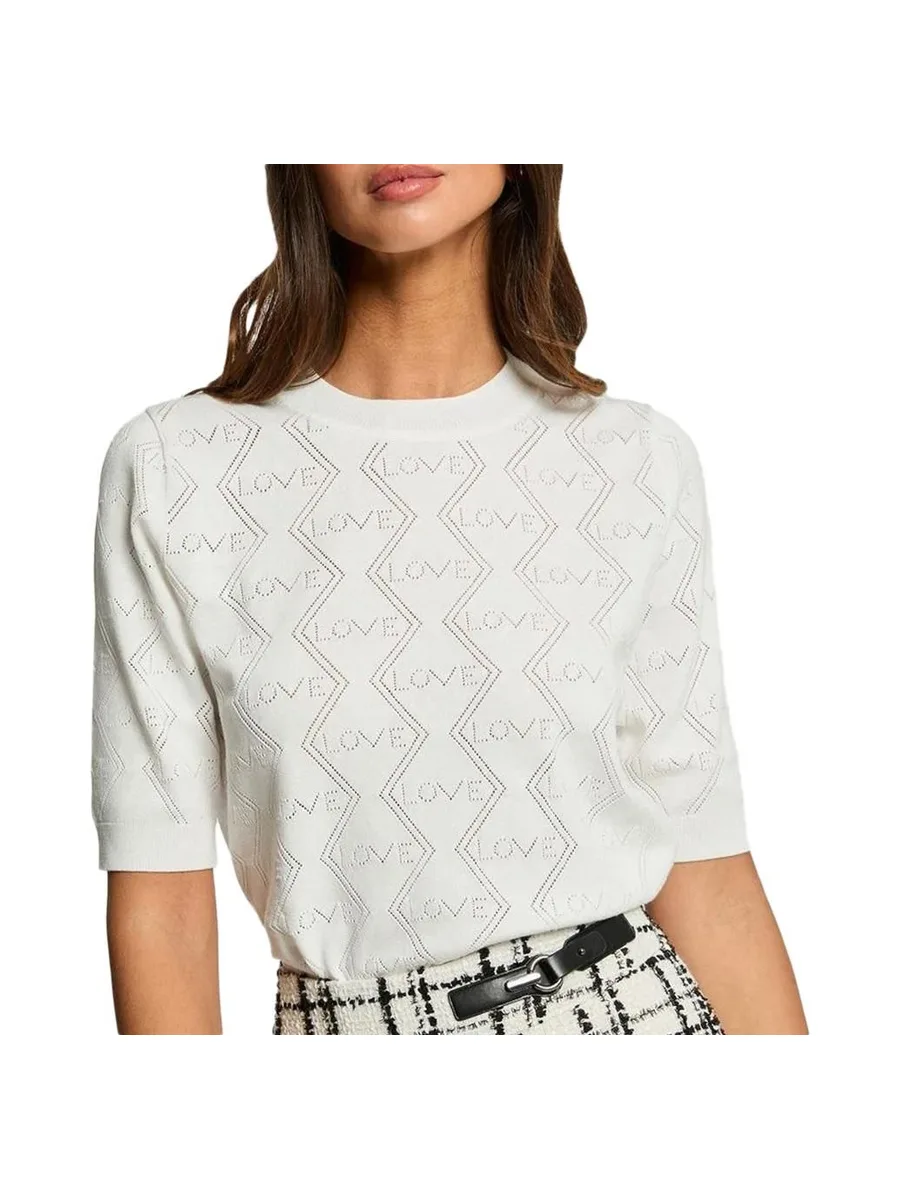 T-Shirt Blanc Femme Morgan MIKA 2