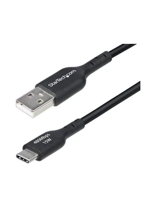 3ft 1m USB-A to USB-C Charging Cable 1