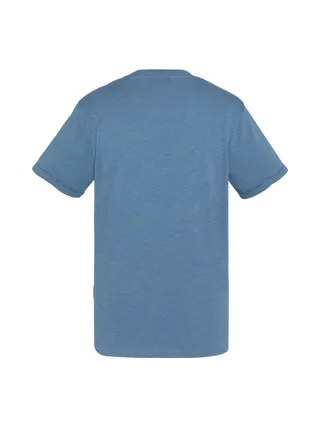 T-Shirt Bleu Homme Schott TSKEA1 2