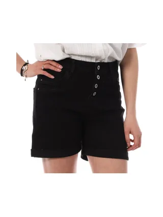Short Noir Femme Monday Premium Long Please 1