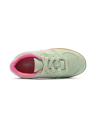 Baskets Verte/Rose Fille Puma Palermo PS 4