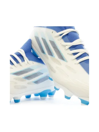 Chaussures de Football Blanche/Bleu Mixte Adidas X Speedflow.2 7