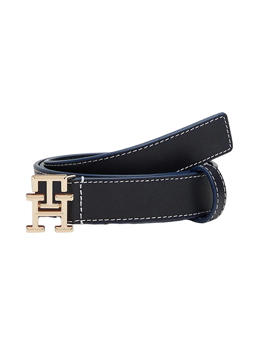 Ceinture Noir Femme Tommy Hilfiger Logo 2.5 2