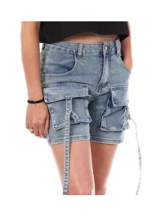 Short Cargo Bleu Femme Monday Premium BUE 1