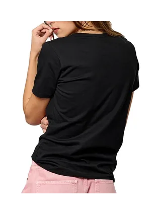 T-shirt Noir Femme Kaporal ELOAE 2
