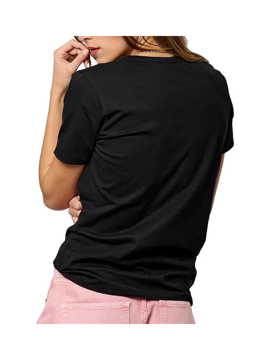 T-shirt Noir Femme Kaporal ELOAE 3