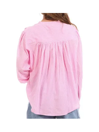 Blouse Rose/Blanche Femme Goa Ros 2