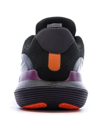 Chaussures de Basketball Noires/Violettes Homme Adidas Bounce IG9104 3