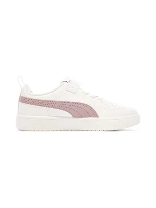 Baskets Blanches/Violet Fille Puma Rickie 2