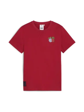 T-Shirt Rouge Garçon Puma X One Piece Graphic 1