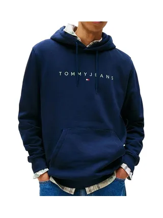 Sweat Marine Homme Tommy Hilfiger Linear Logo 1