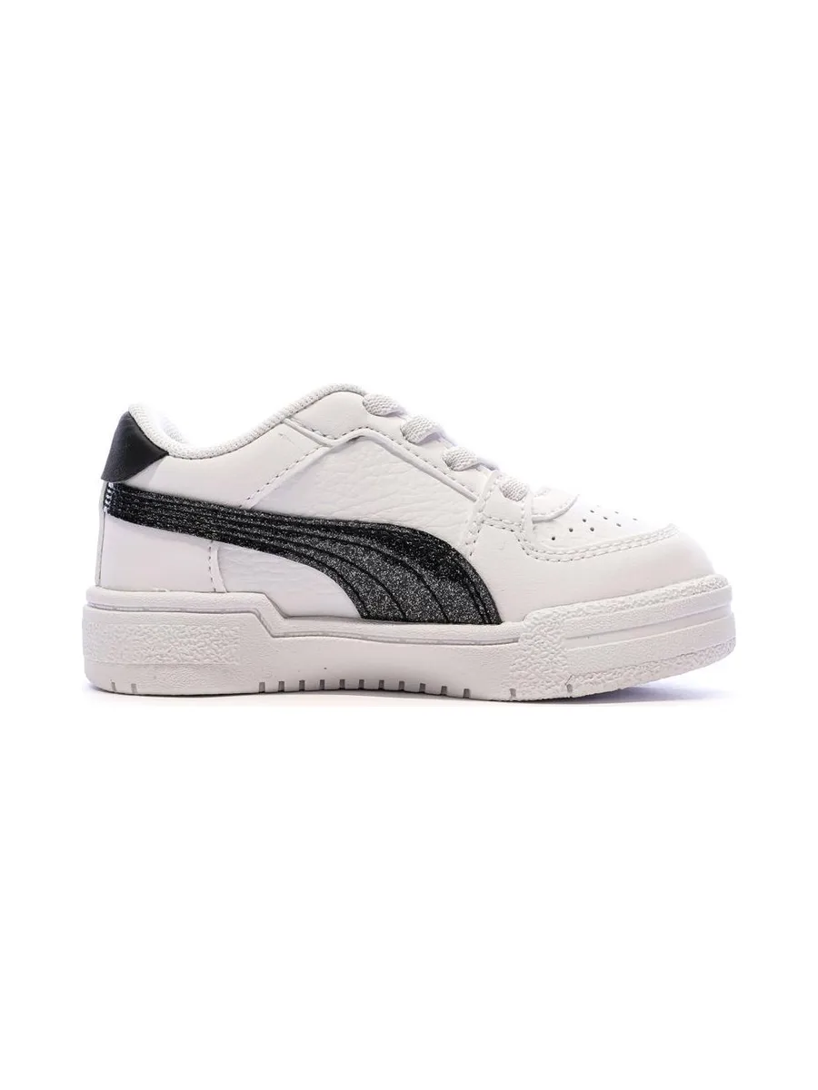 Baskets Blanche/Noir Fille Puma Ca Pro Jewel 3
