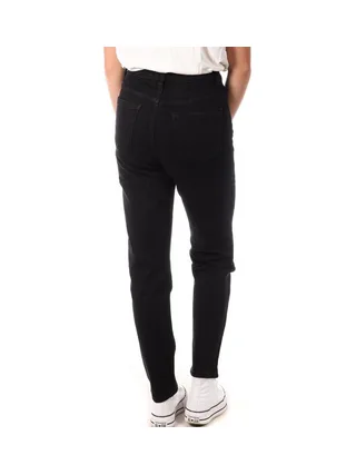 Jean Noir Femme My Tinas Mom Fit 2