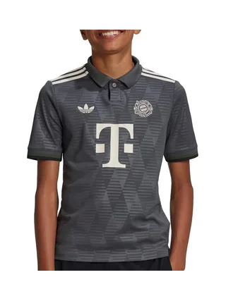 FC Bayern Maillot de football Gris Garçon Adidas 24/25 1