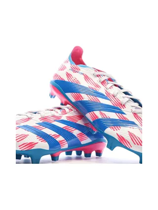 Chaussures de football Blanc/Bleu/Rose Homme Adidas Predator League 7