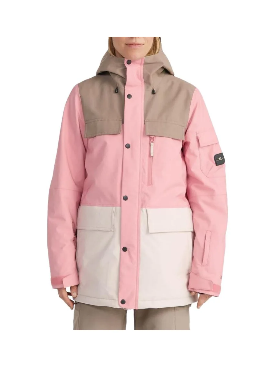 Manteau de Ski Rose Femme O'Neill Utility Pro Hybrid 2