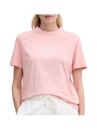 T-Shirt Rose Femme Calvin Klein Jeans Classic 1