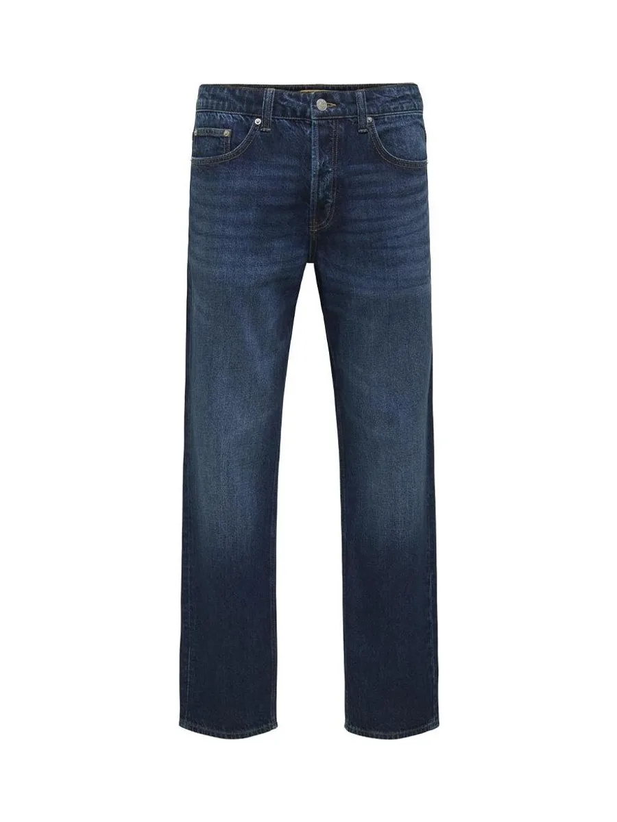 Jean Droit Bleu Homme Only & Sons Onsedge Straight 2