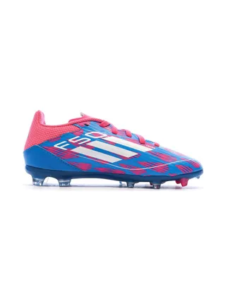 Chaussures de football Bleu/Roses Garçon Adidas F50 League Fg/mg 2