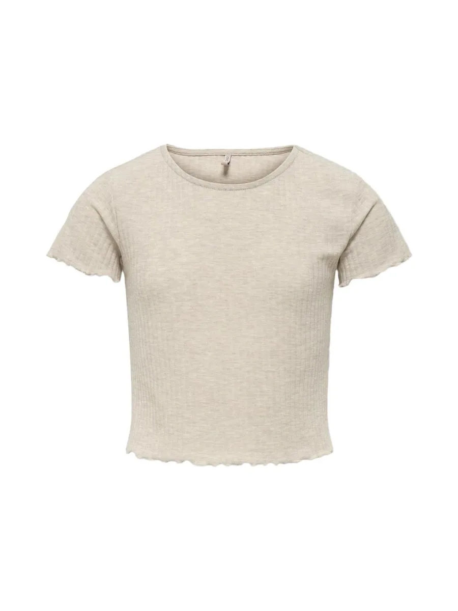 T-shirt Beige Fille Only Nella 4