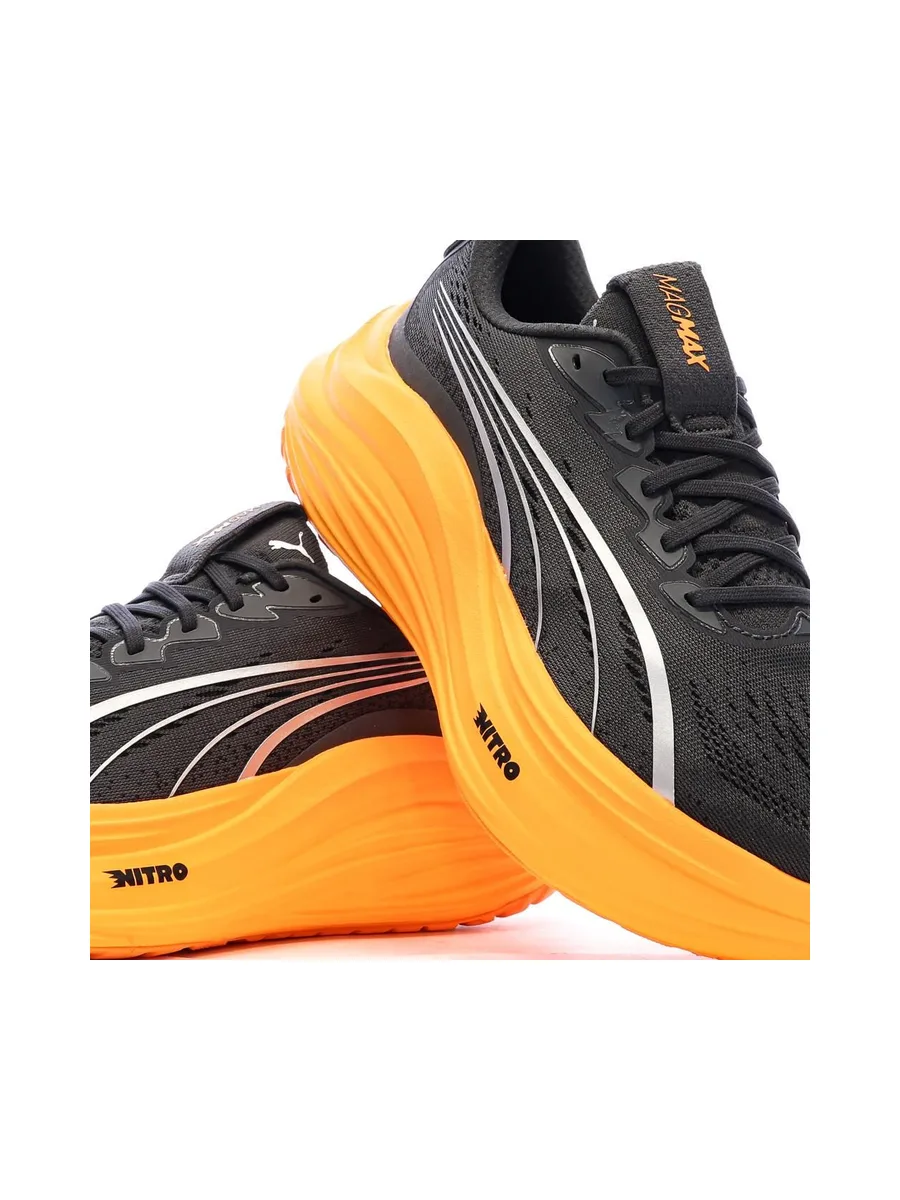 Chaussures de running Grises/orange Homme Puma Magmax Nitro 8