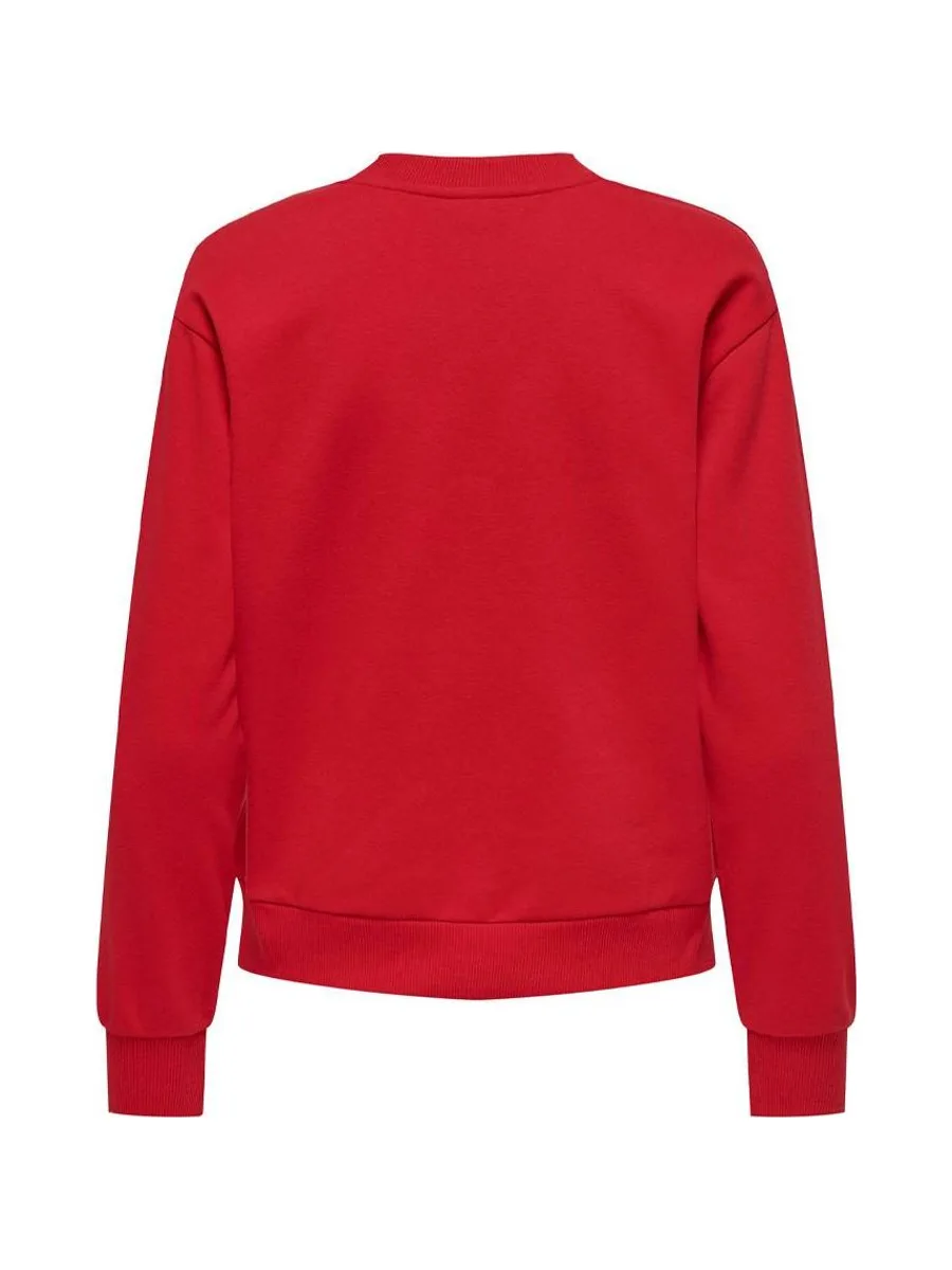 Pull de Noël Rouge Femme JDY Paris 3