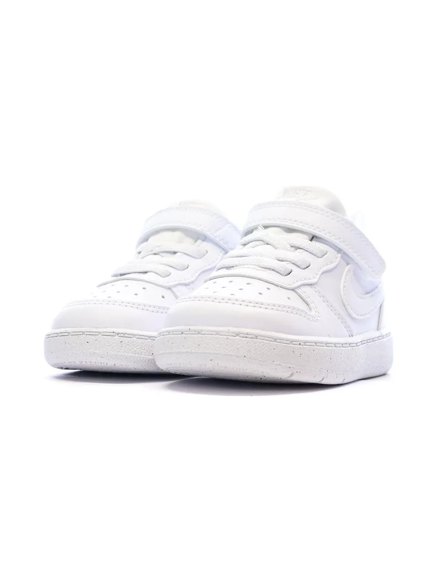 Baskets Blanc Enfant Nike Court Borough Low Recraf 6
