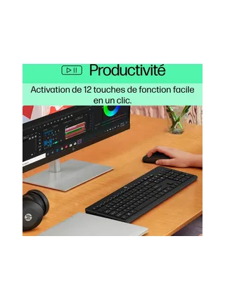 HP 230 Wireless Keyboard Black EMEA-INTL 3