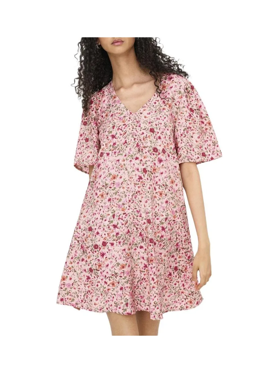 Robe Rose à Fleurs Femme JDY Carrie 1