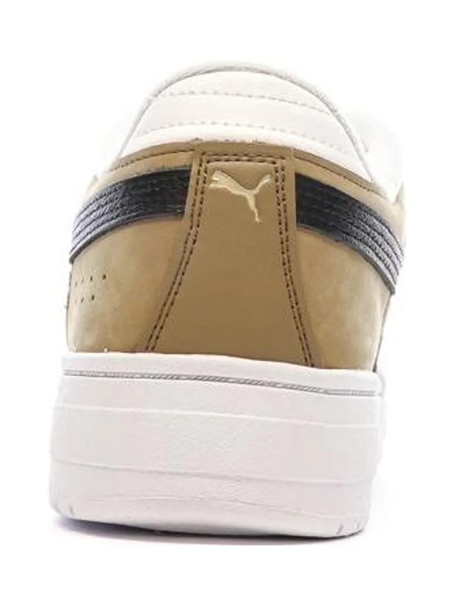 Baskets Blanc/Marron Homme PUMA Pro Sport 4