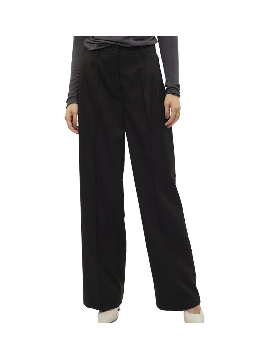 Pantalon fluide Noir Femme Vero Moda Nila 1