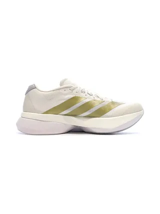 Chaussures Running Blanc/Doré Adidas Adizero Boston 13 2