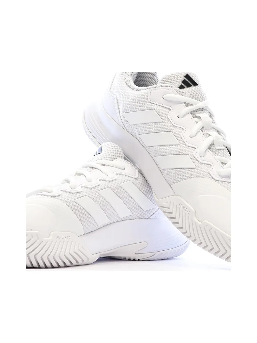 Baskets Blanches Homme Adidas Gamecourt 2 8