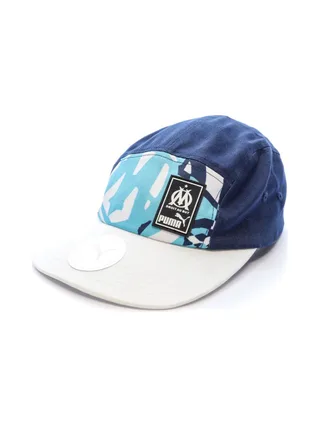 Casquettes Blanc/Bleu Homme Puma Om 5 Panel Cap 1