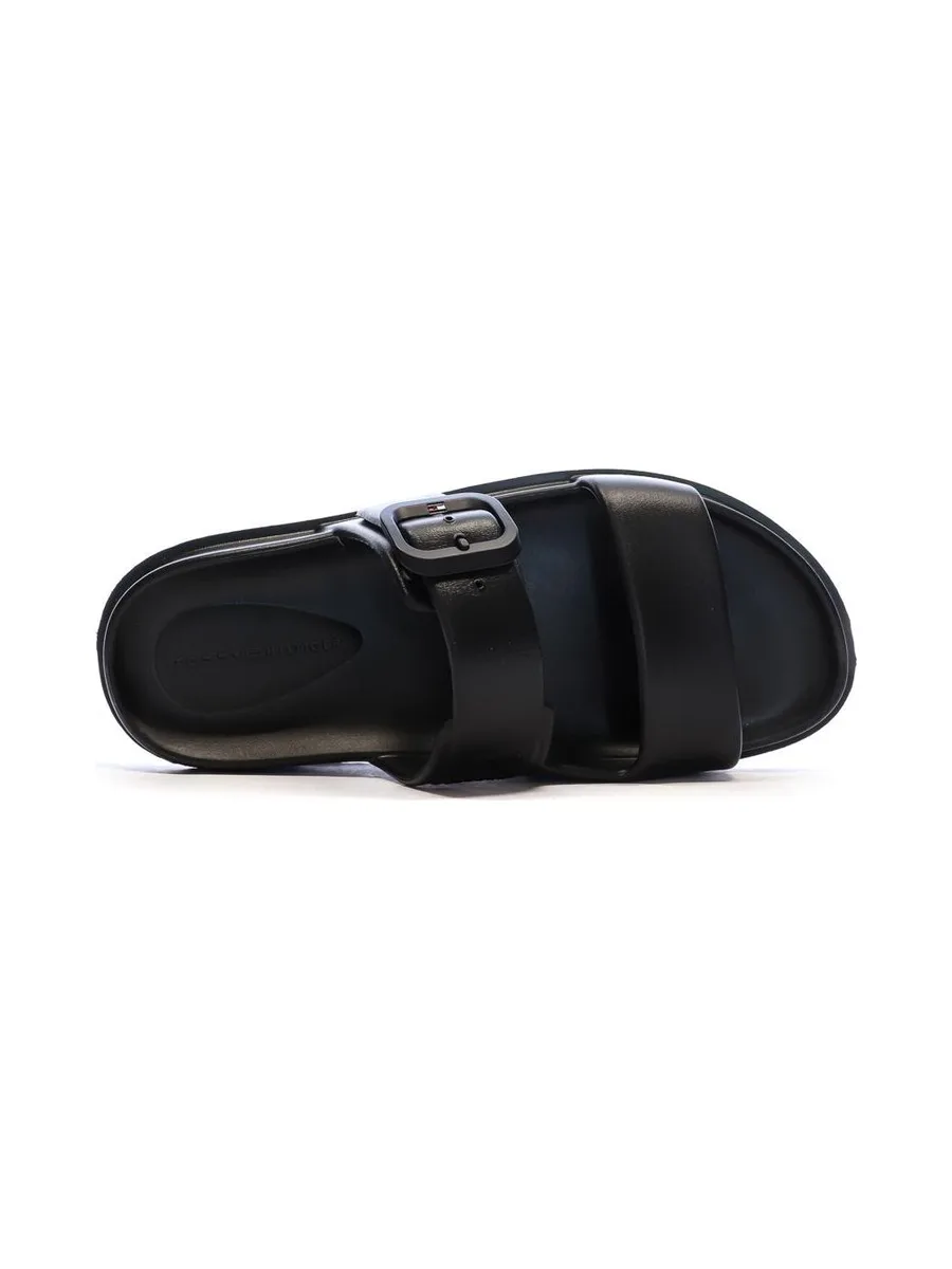 Sandales Noir Femme Tommy Hilfiger Light Double 5