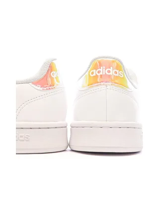 Baskets Blanc/Rose Femme Adidas Advantage IF6116 7