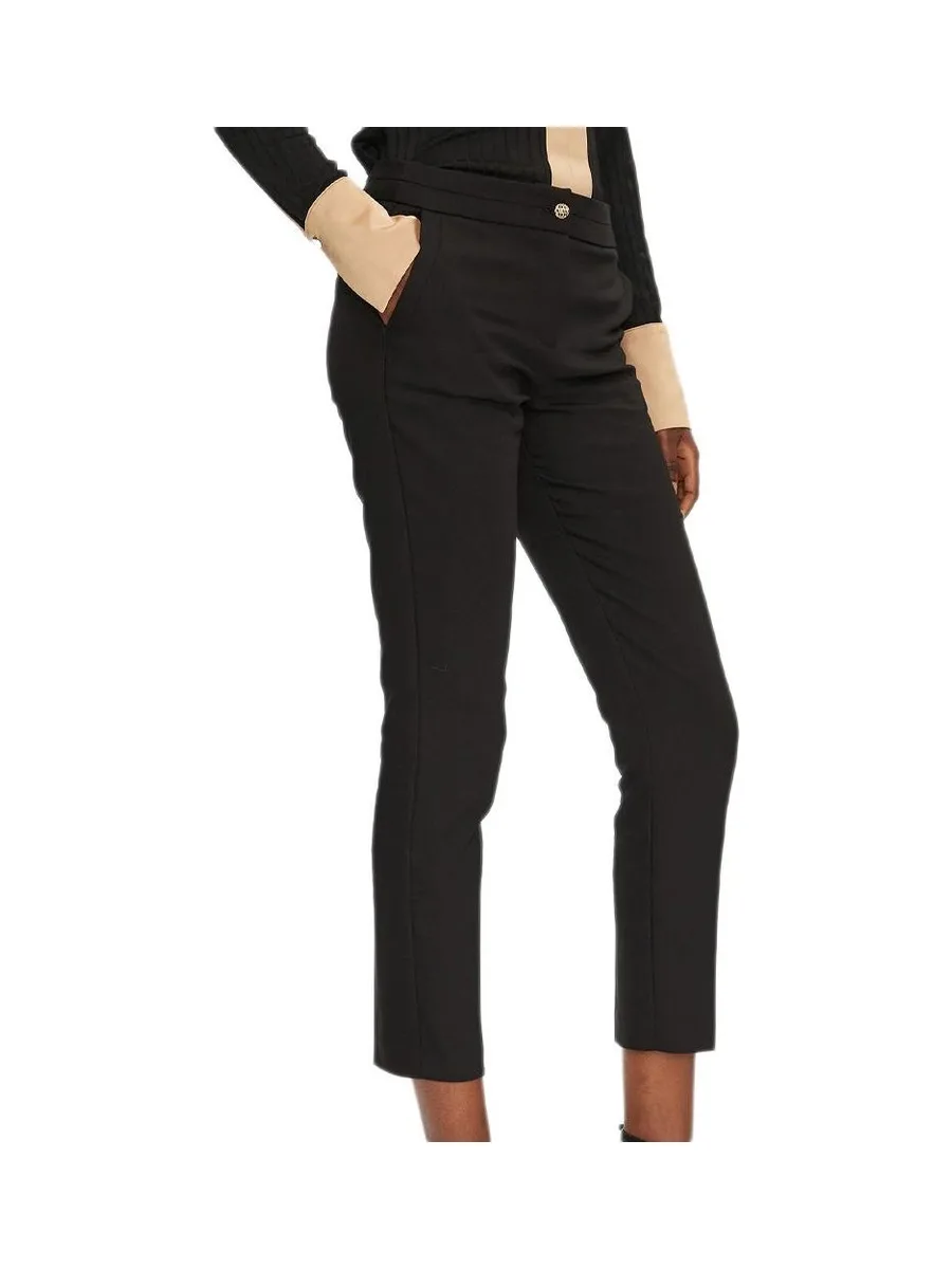 Pantalon Noir Femme Morgan City 1